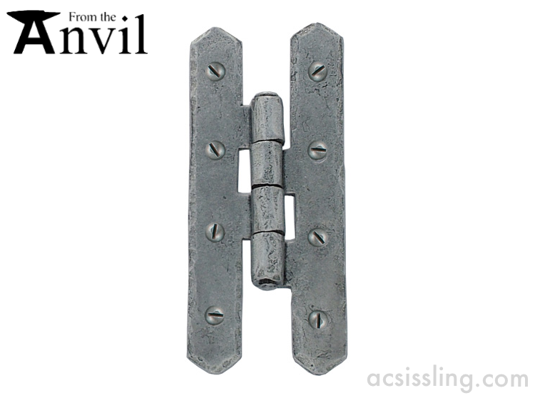 From The Anvil 33628 H Hinge 4" Pewter  