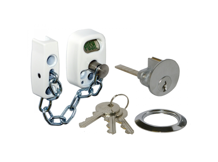 SECUREFAST Security Door Chain with External Emergency Release 