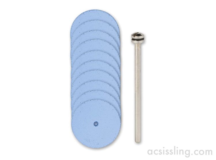 Proxxon Flexible Silicone Polishing Wheels & Arbor  477212 (28294)