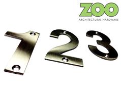 Zoo ZSN**B Series Stainless Numerals and Letters 102mm High 